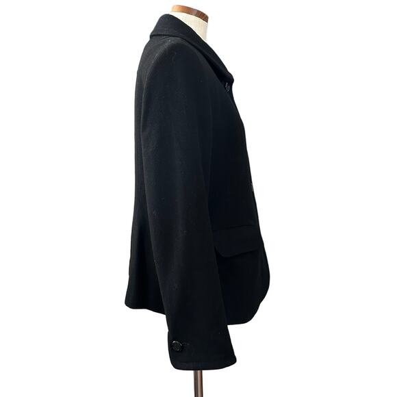 Vintage Marvin Richards Black Blazer 14 Leopard Lined 90s Animal Print Career - Picture 10 of 12